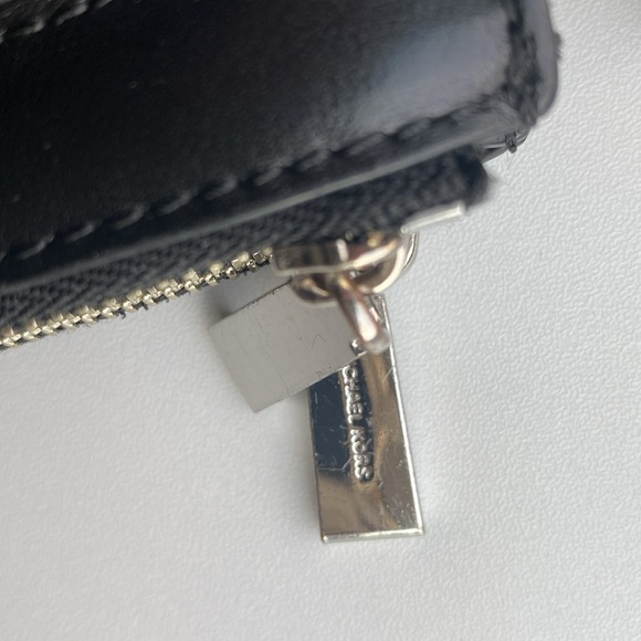 Michael Kors Wallet Wristlet Double Zipper Black with Phone Slot - Picture 6 of 9